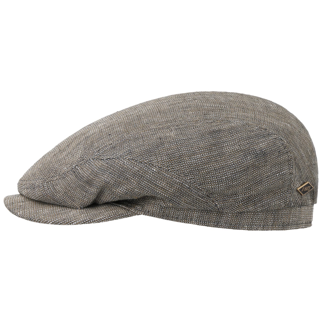 JJ Hats Herringbone Driver Cap for Men - Classic Vintage Newsboy Flat Cap for Casual & Outdoor Wear