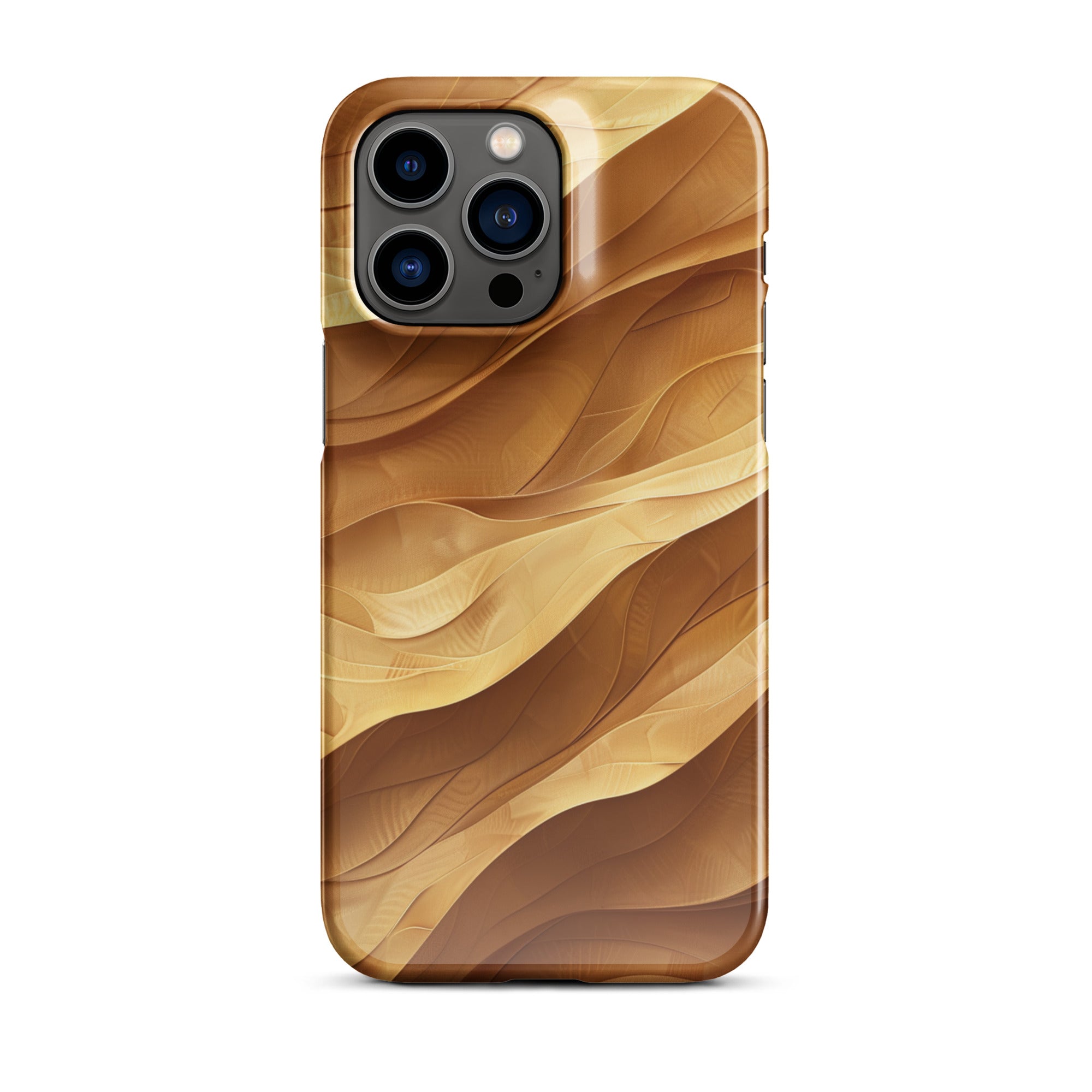 Premium Desert Snap Case for iPhone 14/13/12/11 Pro Max - Slim Protective Phone Cover with Military-Grade Drop Protection | Perfect for Outdoor Adventures, Travel & Daily Use
