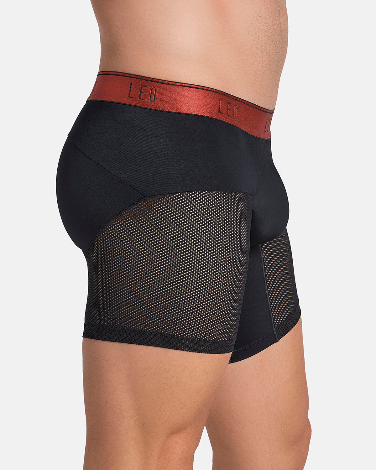 3 Pack High-Tech Mesh Boxer Briefs for Men - Breathable & Comfortable Underwear with Ergonomic Pouch Support - Perfect for Workout, Travel & Everyday Wear