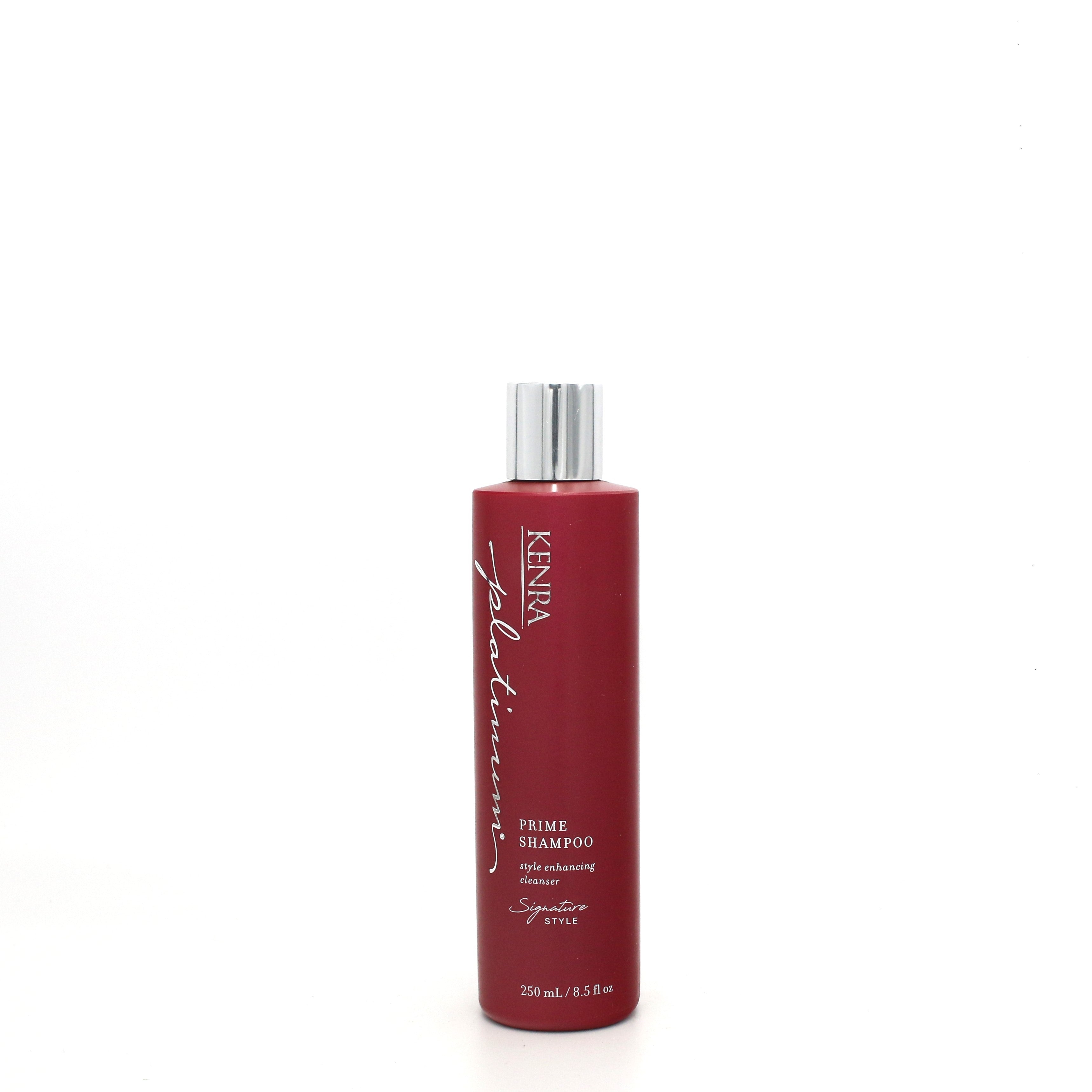 KENRA Platinum Prime Shampoo 8.5 oz - Sulfate Free, Color Safe, Professional Hair Care for Shine & Volume - Perfect for Daily Use & Salon Quality Results at Home