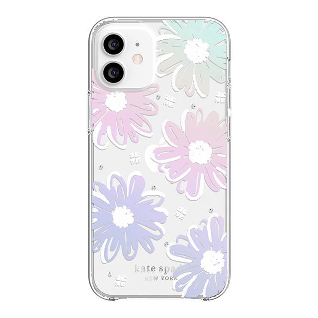 Kate Spade New York iPhone 12 Mini Hardshell Protective Case - Slim Durable Phone Cover for Women, Fashionable Accessory for Work, Travel & Everyday Use