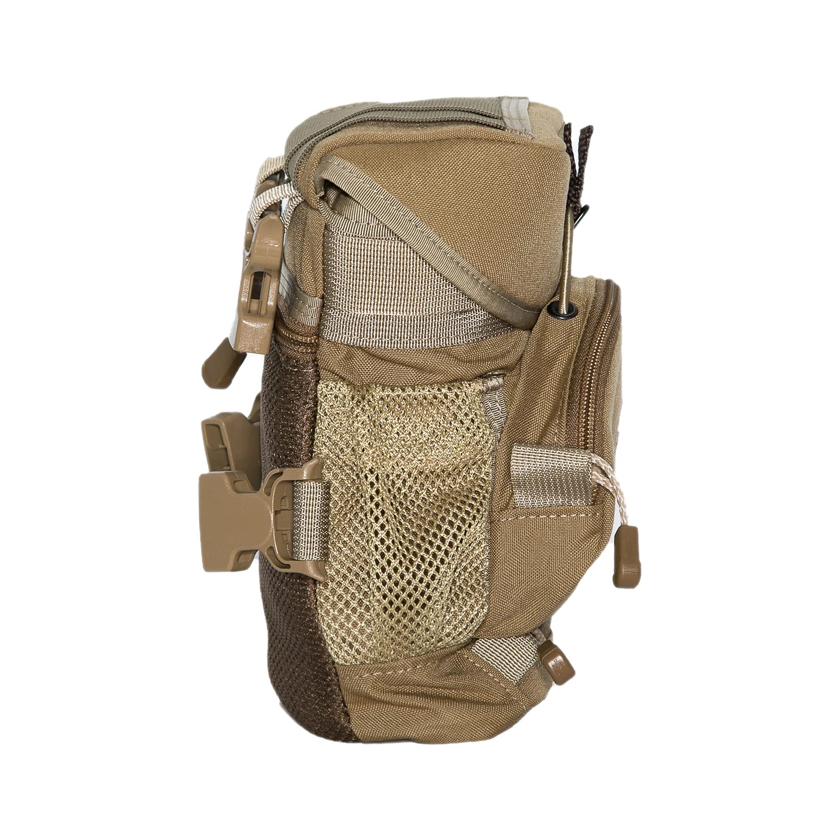 Alaska Guide Creations Hybrid MAX Pocket Compact Utility Bag - Lightweight Mesh Side Pockets & Binocular Harness for Outdoor Hunting, Hiking & Wildlife Observation (Ranger Green) - Perfect for Camping, Fishing & Adventure Travel