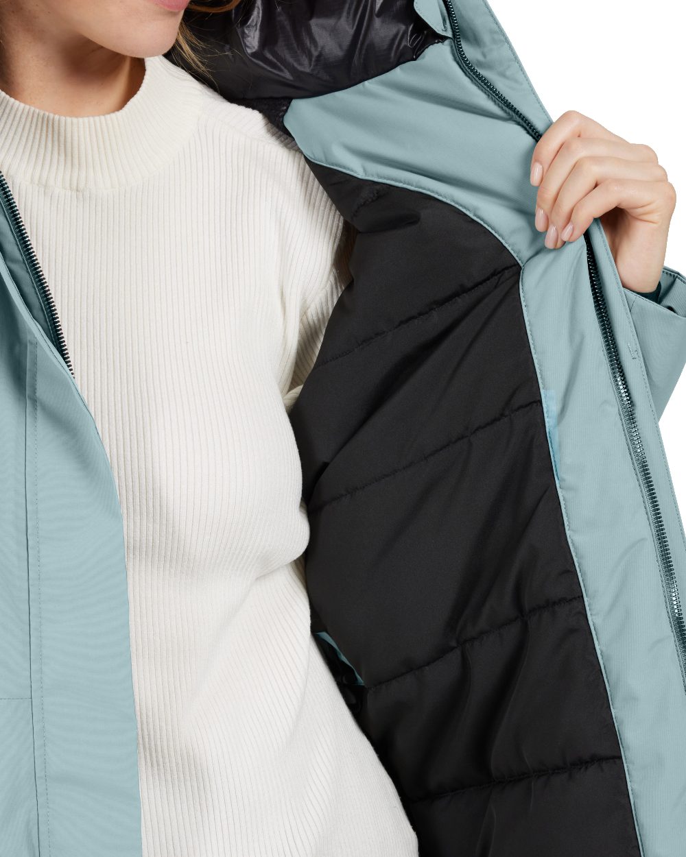 Didriksons Leya Women's Long Parka Coat - Waterproof Winter Jacket for Cold Weather | Perfect for Snow, Skiing & Outdoor Activities