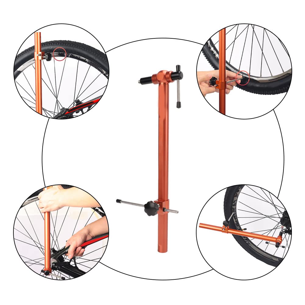 Bike Derailleur Alignment Tool - Rear Derailleur Hanger Gauge & Correction Wrench - Professional Bicycle Repair Tool for MTB & Road Bikes - Perfect for Home Mechanics & Bike Shops