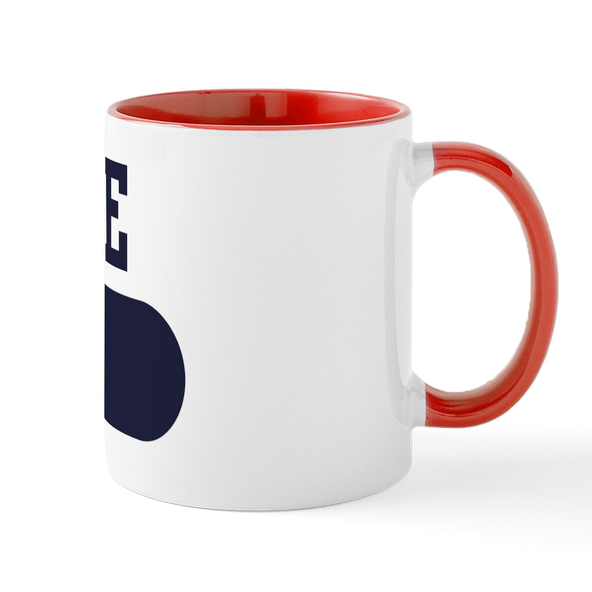 Puggle Dad Mug - 11 oz (325 ml) Ceramic Coffee Cup for Tea & Hot Drinks - Funny Dog Lover Gift for Father's Day, Birthday & Office Use