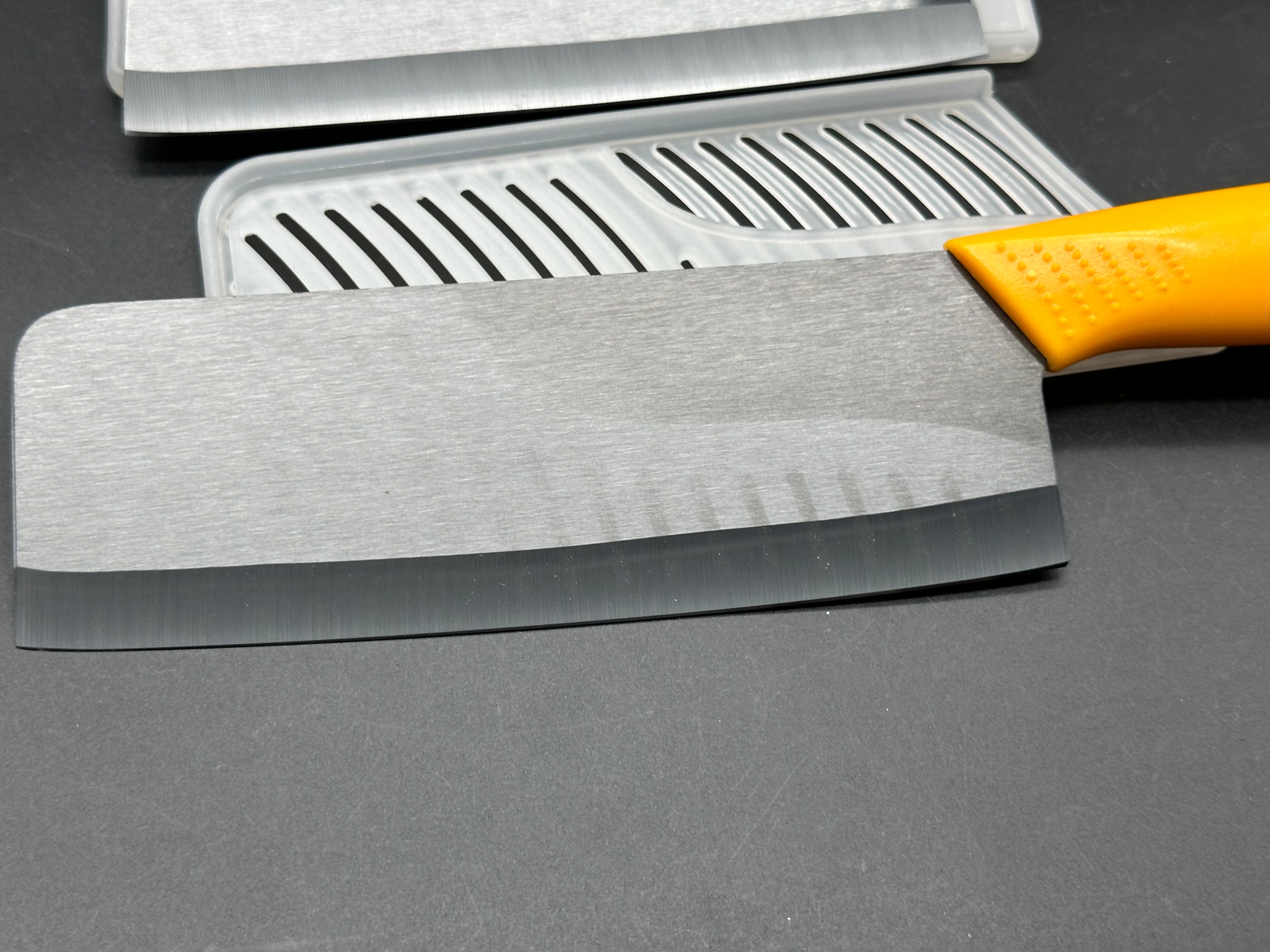 Premium Ceramic Blade Kitchen Knife with ABS Handle - 6.5 Inch Fixed Blade Chef Knife for Professional Cooking, Slicing & Food Prep - Ideal for Home Chefs & Culinary Enthusiasts