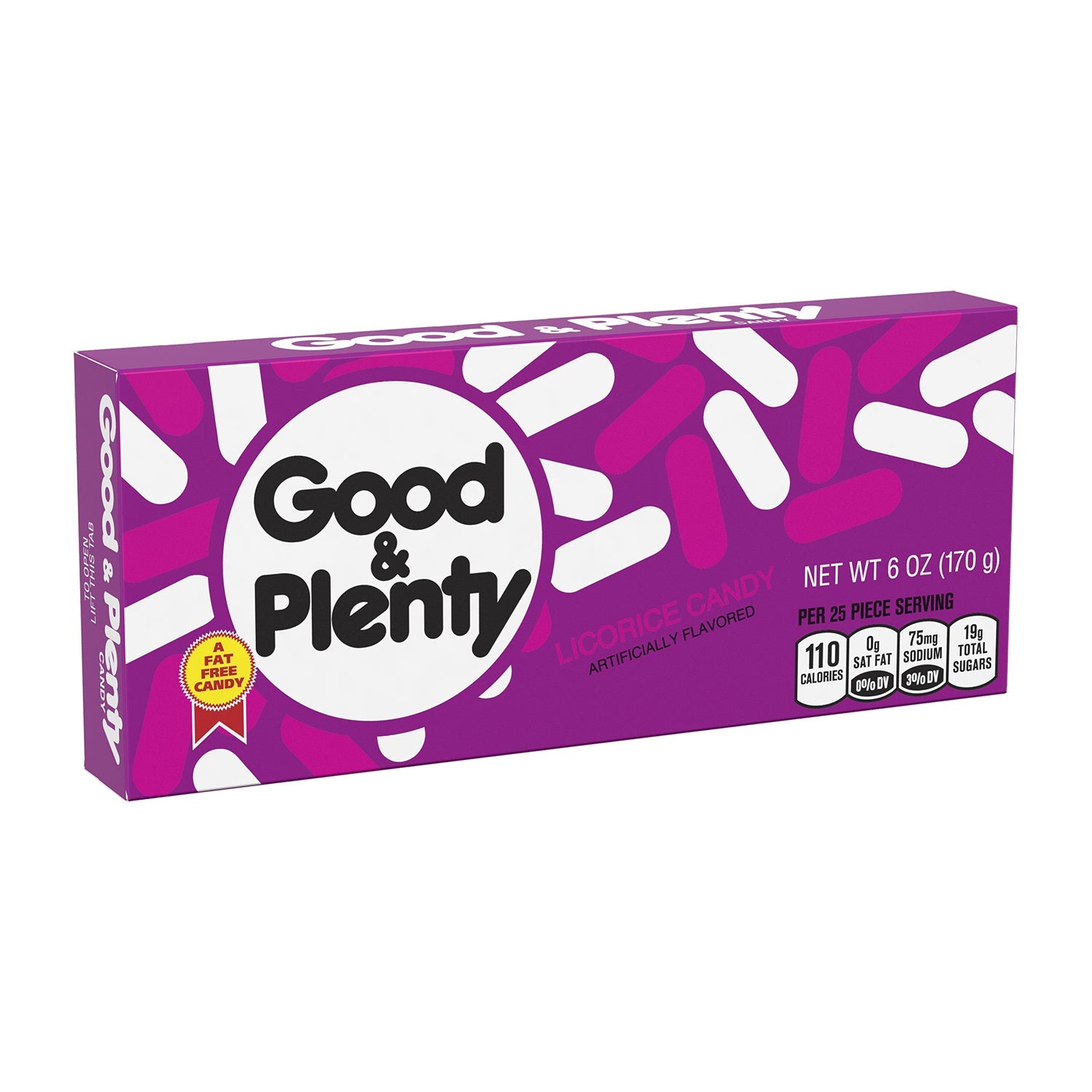 Hershey Good N Plenty Theater Box Candy - 6oz (12 Count) Case Pack | Bulk Licorice Candy for Movie Nights, Parties & Office Snacks
