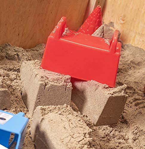 Superio Snow Brick Maker Kit - Build Igloos, Forts & Snow Blocks - Outdoor Winter & Sand Castle Toys for Kids & Adults - Perfect for Snow Play, Beach & Sandbox Activities (Red, 6-Pack)
