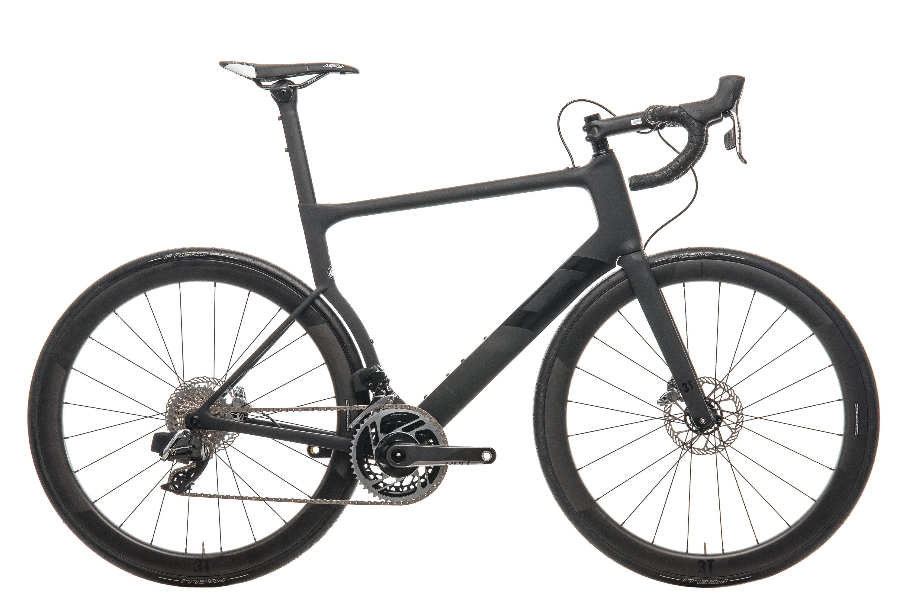 2020 3T Strada Due Team Stealth Red AXS eTap Road Bike - X Large Size | High-Performance Carbon Frame for Racing & Endurance Cycling | Perfect for Competitive Road Races, Long-Distance Rides & Training