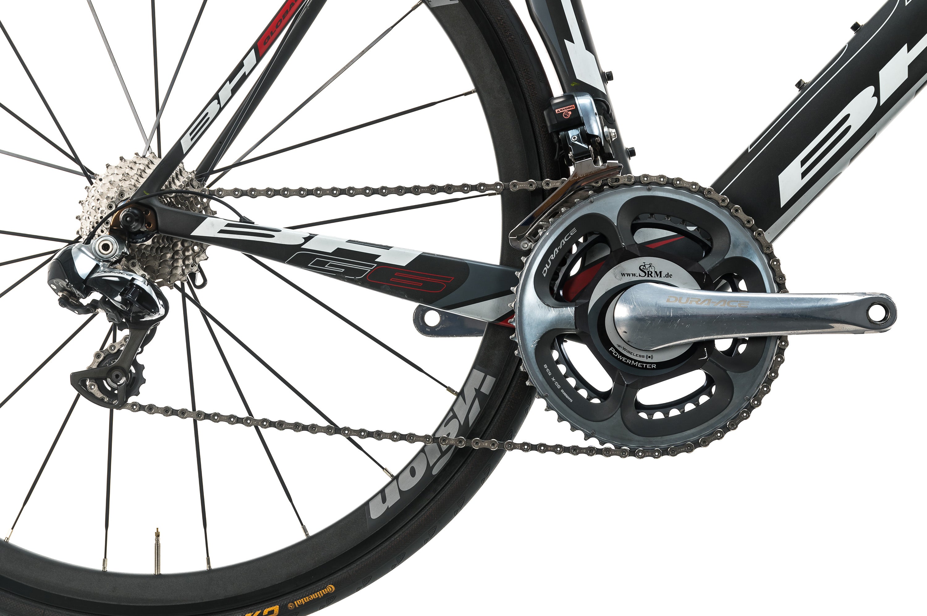 BH G6 8.9 Carbon Fiber Road Bike - 2013 Model - Large Frame Size (56-58cm) - Lightweight Racing Bicycle for Men - Perfect for Road Cycling, Triathlons & Endurance Training