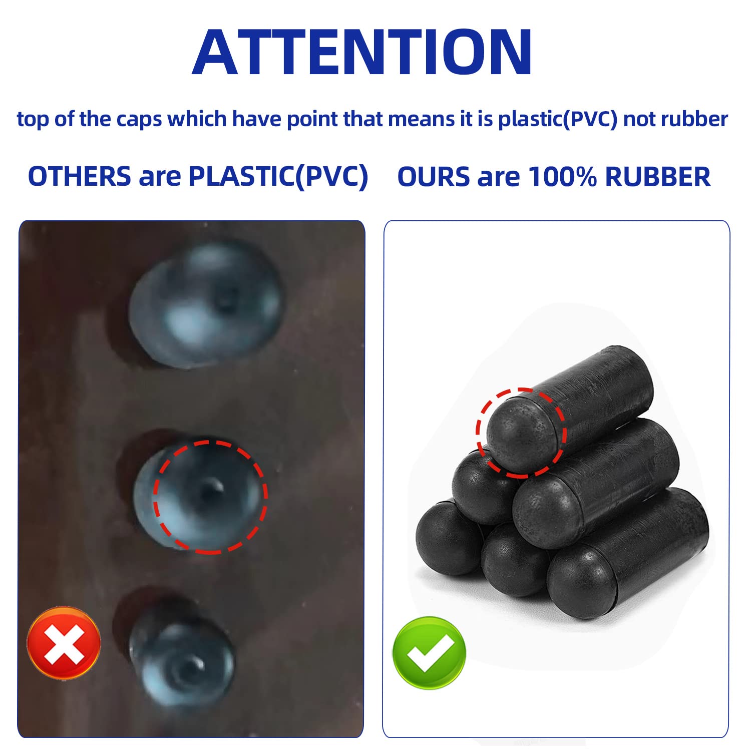 165 PCS Vacuum Caps Rubber Plug Kit - 14 Size Assorted Hose End Caps for Carburetor, Manifold & Automotive (3/16