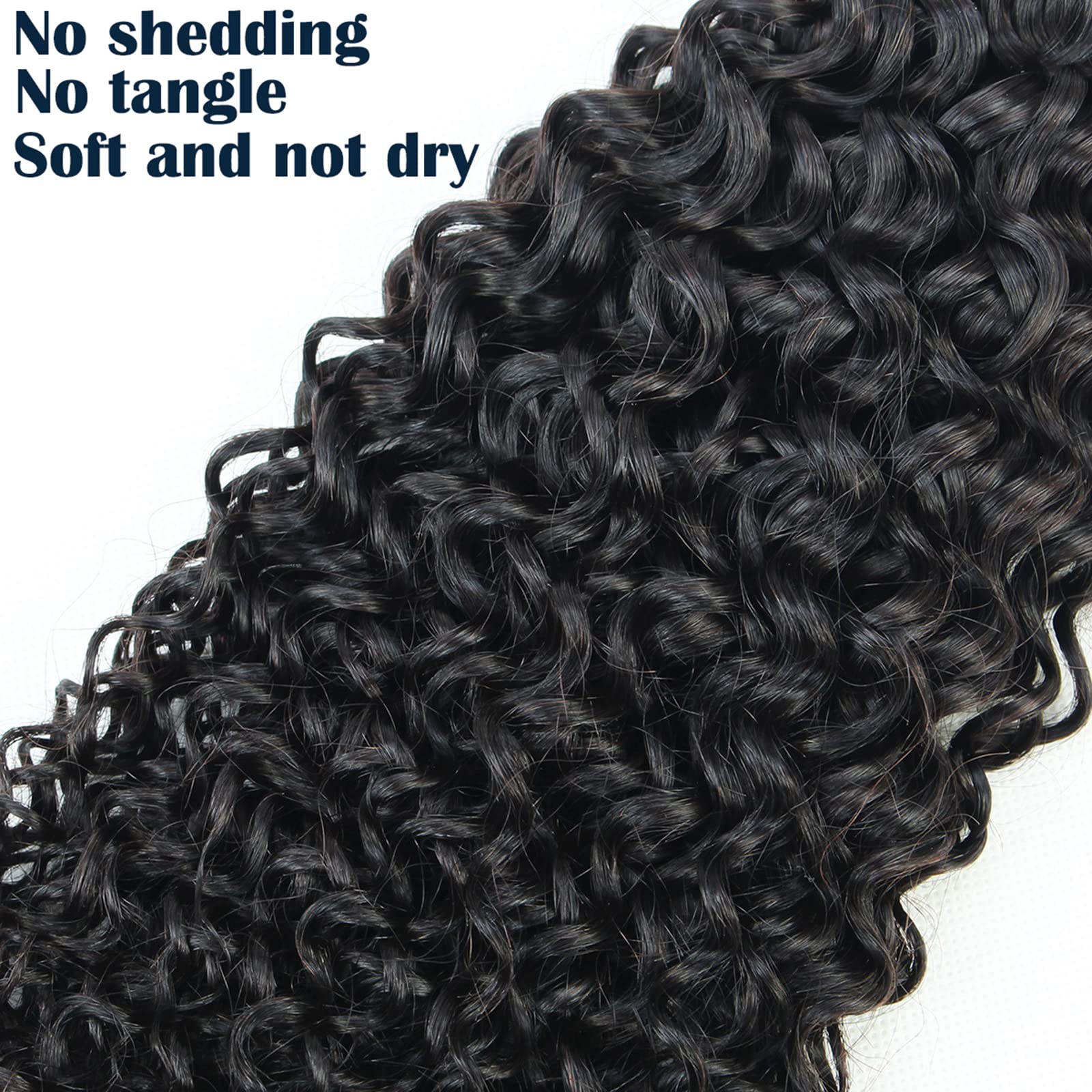12A Brazilian Human Hair Bundles 22 24 26 Inch - 100% Unprocessed Remy Hair Extensions with Jerry Curl for Natural Look - Perfect for Weaving, Styling, and Special Occasions