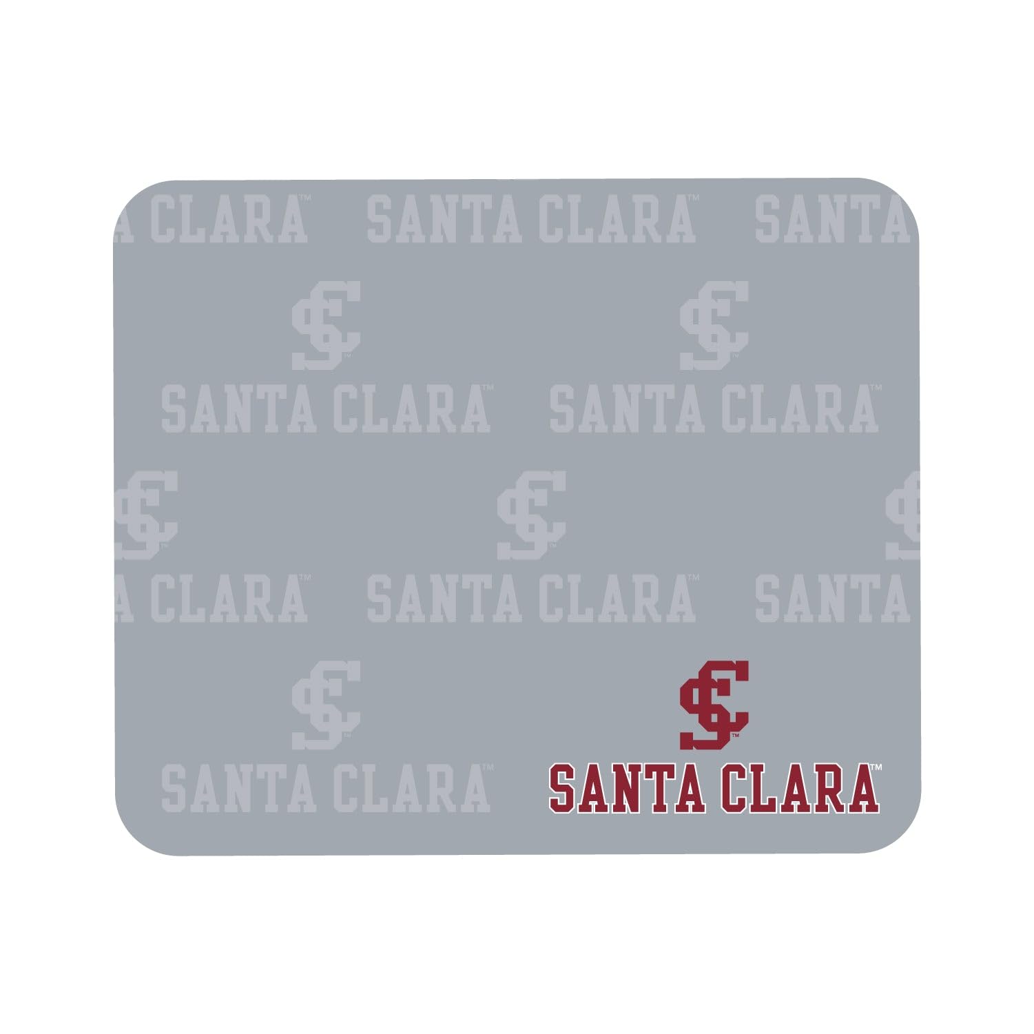Santa Clara University Themed Mouse Pad - Soft Fabric Gaming & Office Desk Mat with Mascot Design for Students & Fans - Perfect for Work, Study, and Gaming Setups