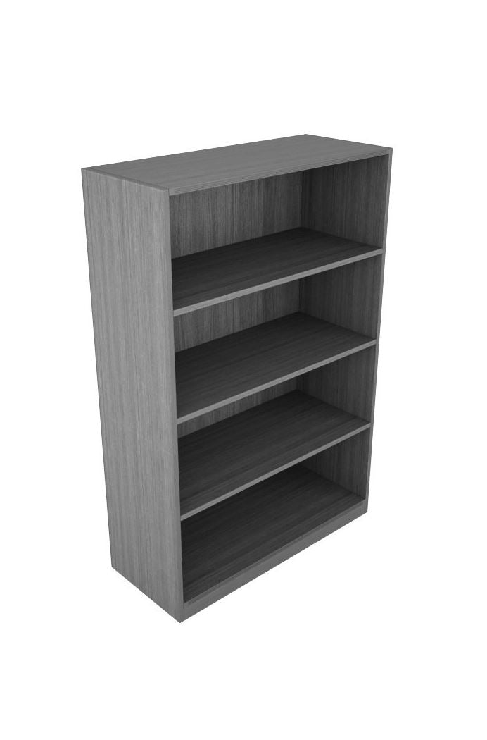 48-Inch Tall Wooden Bookcase - Modern Bookshelf for Home & Office Storage - Perfect for Living Room, Bedroom, or Study Organization
