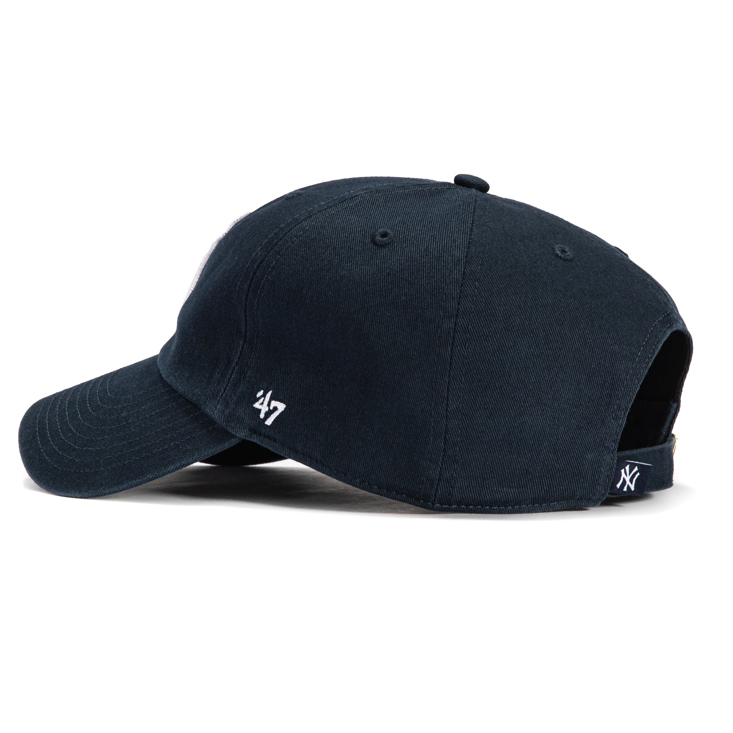 47 Brand New York Yankees Game Cleanup Adjustable Baseball Cap - Navy Blue Fitted Hat for Men & Women - Perfect for Baseball Games, Sports Events & Casual Wear