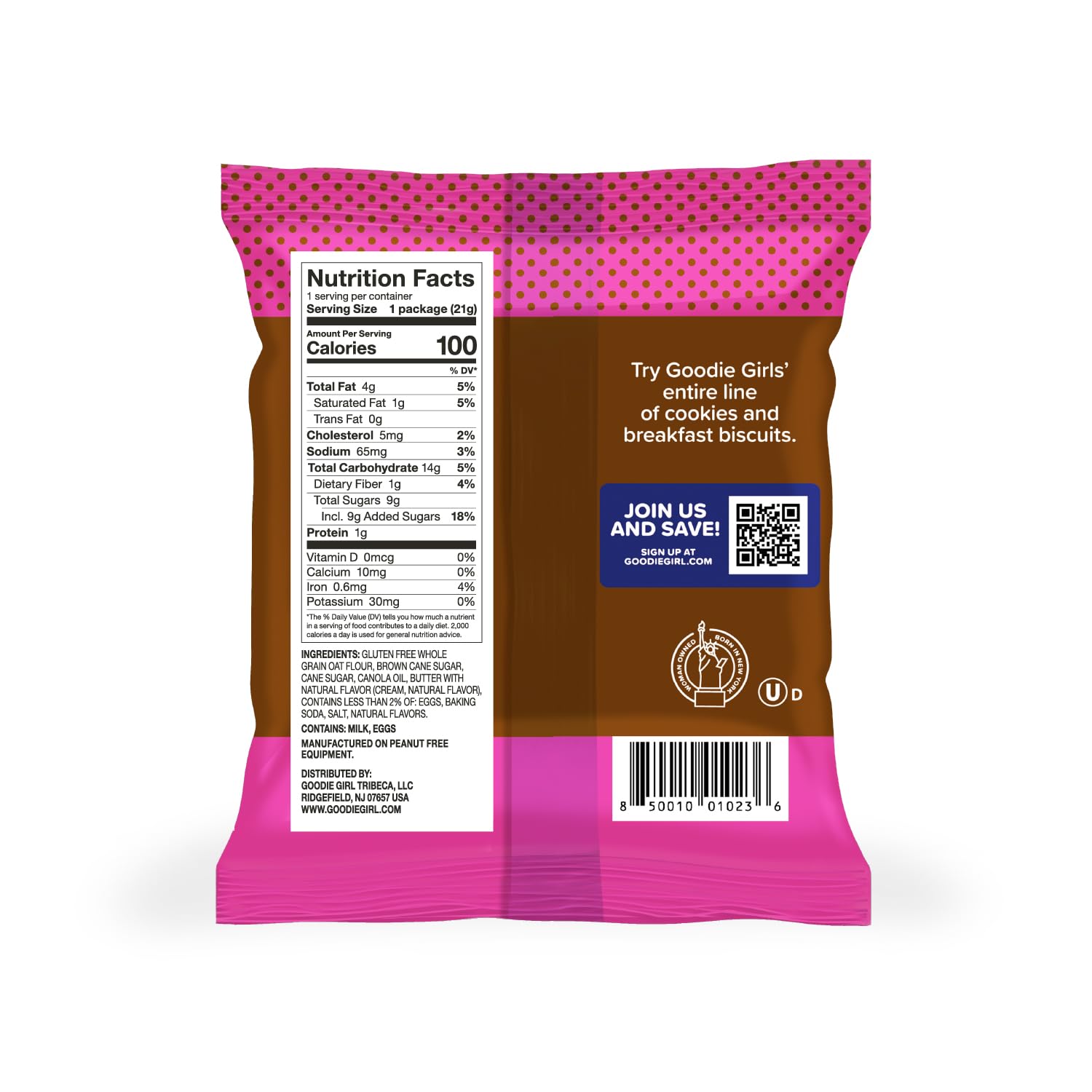 Goodie Girl Gluten Free Snack Pack Variety - Magical Animal Crackers, Mini Chocolate Chip & Brown Sugar Cookies | Peanut Free, 24-Pack | Perfect for School Lunches, Office Snacks & Travel