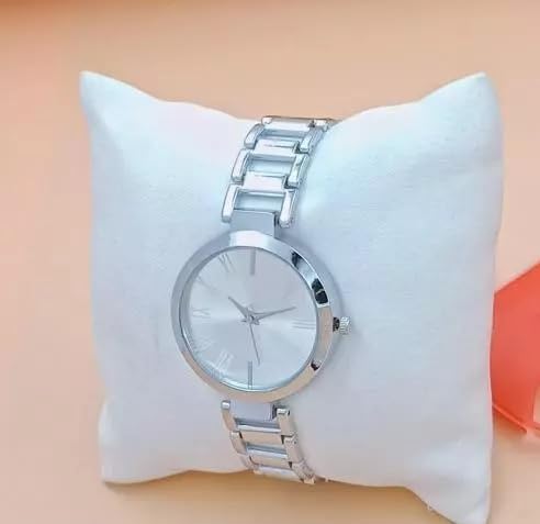 LAKSH Analog Women's Watch - Elegant Silver-Toned Watch for Women & Girls (Model SR-625 AT-625) | Perfect for Office, Casual Wear & Special Occasions