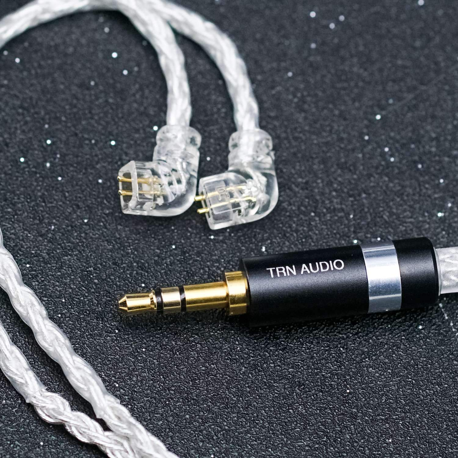 TRN BA15 15BA Drivers HiFi In-Ear Monitors (IEM) with Premium Sound Quality - Perfect for Audiophiles, Musicians, and Studio Recording