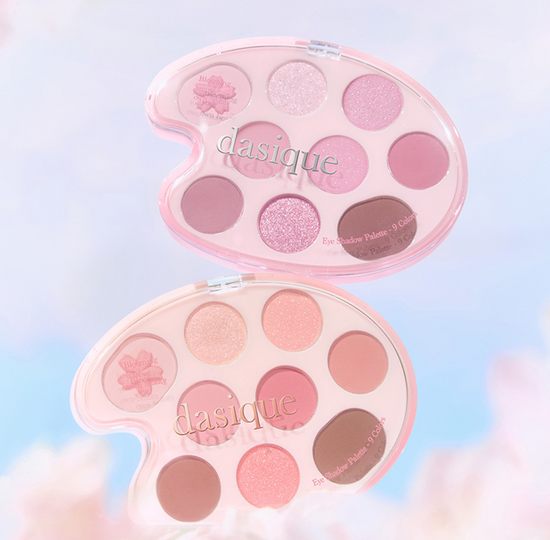 Dasique Pink Blossom Eyeshadow Palette - 7.2g Soft Matte & Shimmer Shades for Everyday & Party Makeup Looks | Perfect for Spring & Summer Beauty Trends