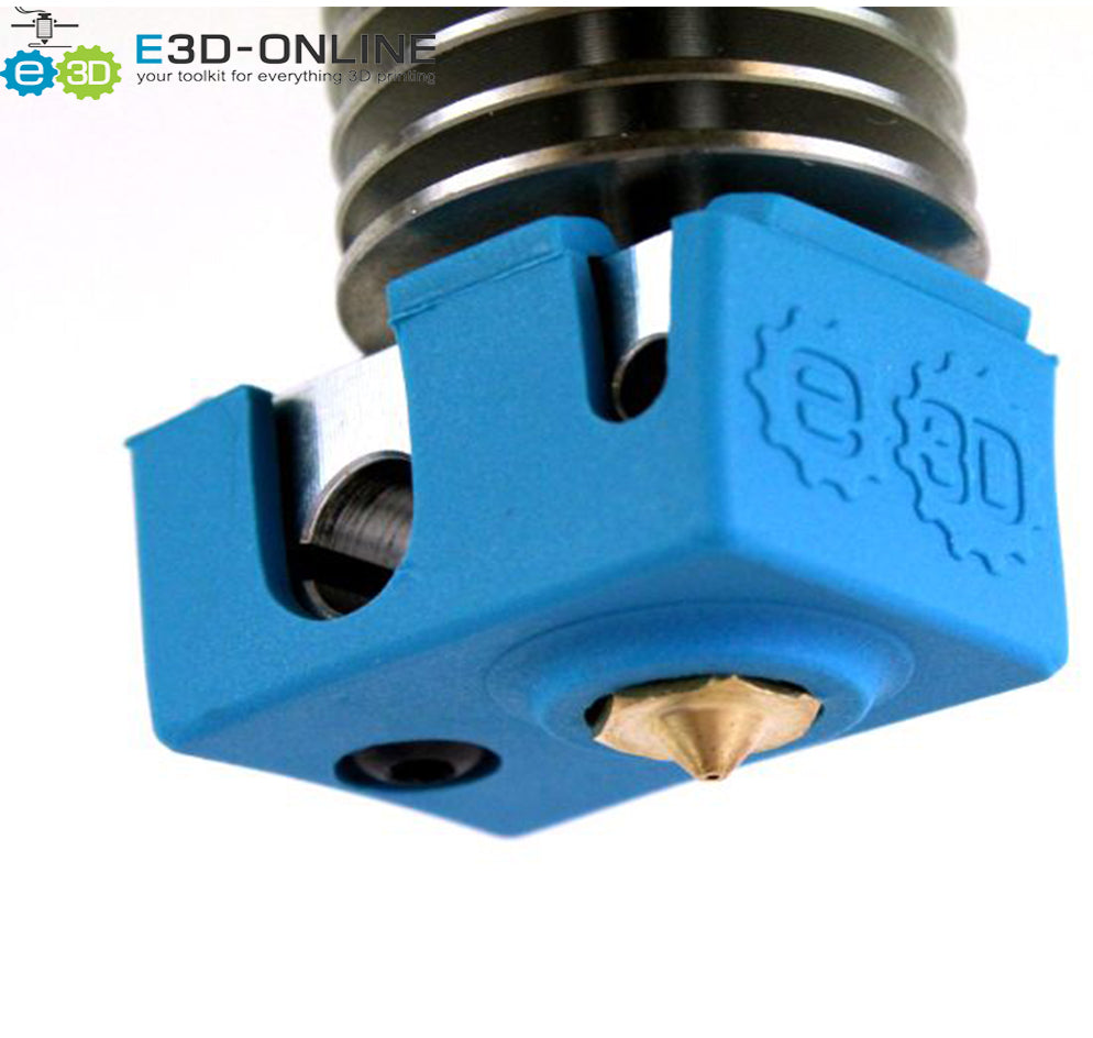 E3D V6 & Volcano Heater Silicone Socks - High Temperature Resistant 3D Printer Accessories for Improved Print Quality & Safety (Perfect for ABS, PLA, PETG Filament Printing)