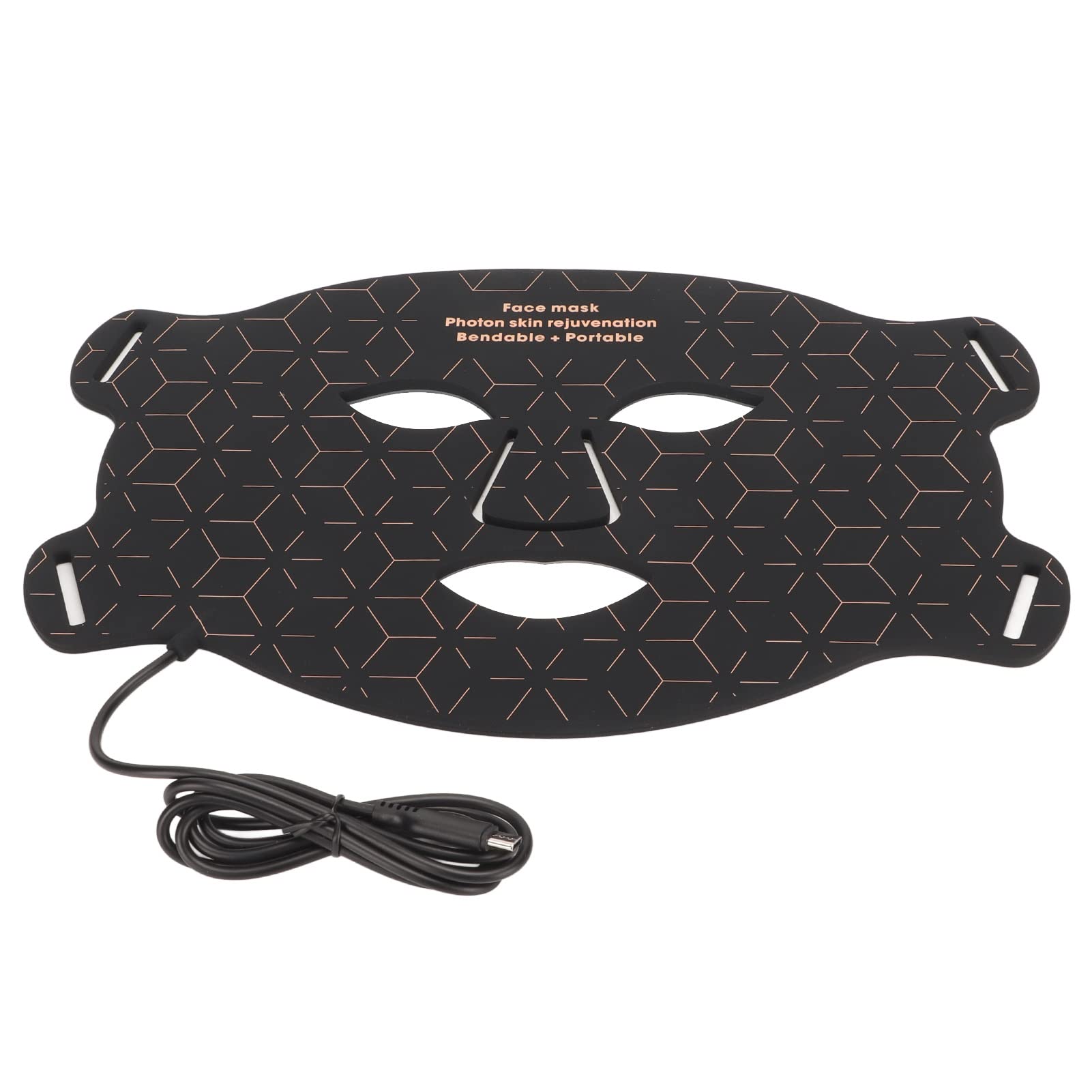 Color Light Therapy Skin Care Device - 240 LED Face Mask with 4 Light Modes for Acne, Wrinkles & Pore Reduction | At-Home Facial Treatment for Oily & Sensitive Skin | Perfect for Spa Days & Self-Care Routines