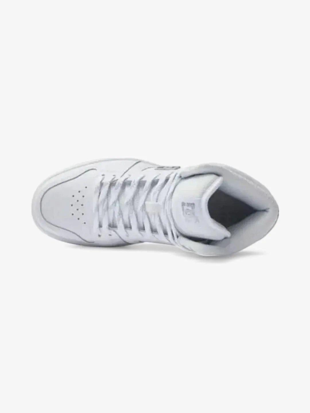 DC Women's Manteca 4 Mid Skate Shoes in White/Silver - Perfect for Skateboarding & Casual Streetwear Fashion