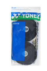 Yonex Super Grap Roll Overgrip (AC 102 EX 30) - Premium Tennis & Badminton Grip Tape for Enhanced Sweat Absorption & Comfort - Perfect for Sports, Training & Professional Matches