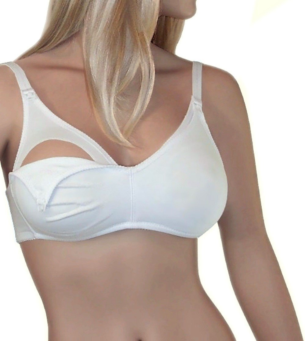 Wire-Free Maternity Bra - Soft Cotton Nursing Bra for Comfort & Support - Perfect for Pregnancy, Breastfeeding & Everyday Wear