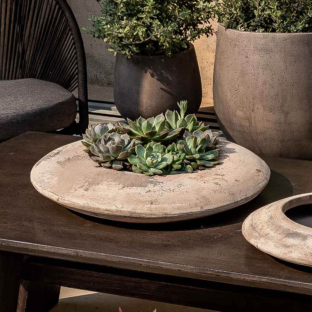 Campania International Luna Medium Bowl Antico Terra Cotta Set of 2 - Handcrafted Italian Ceramic Serving Bowls for Pasta, Salad & Soup | Perfect for Dining, Entertaining & Kitchen Decor