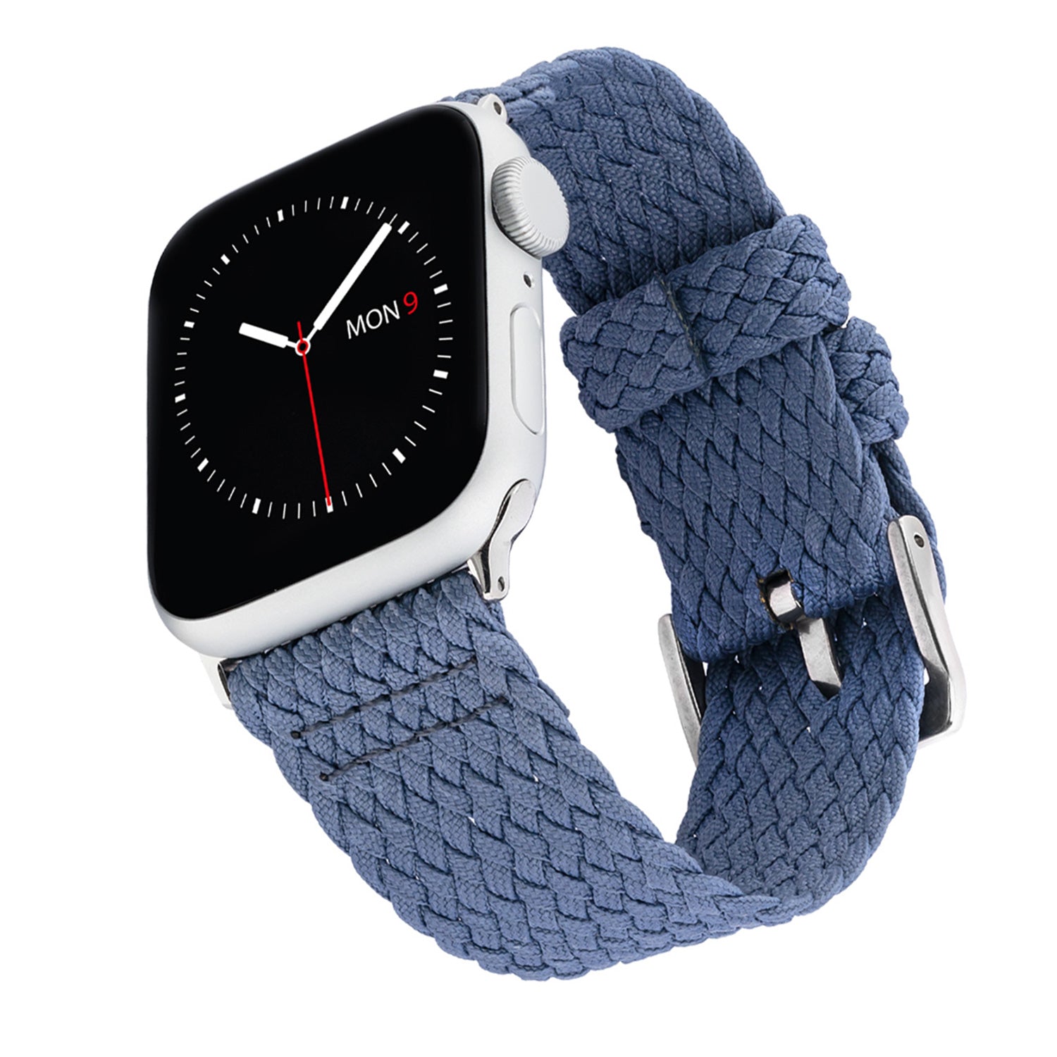 Premium Woven Perlon Watch Band Compatible with Apple Watch - Lightweight, Breathable & Adjustable for Sports, Travel & Everyday Wear