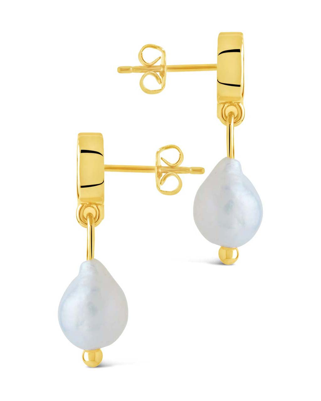 Stylish Penny CZ & Pearl Cluster Stud Earrings for Women - Elegant Fashion Jewelry for Parties, Weddings & Everyday Wear