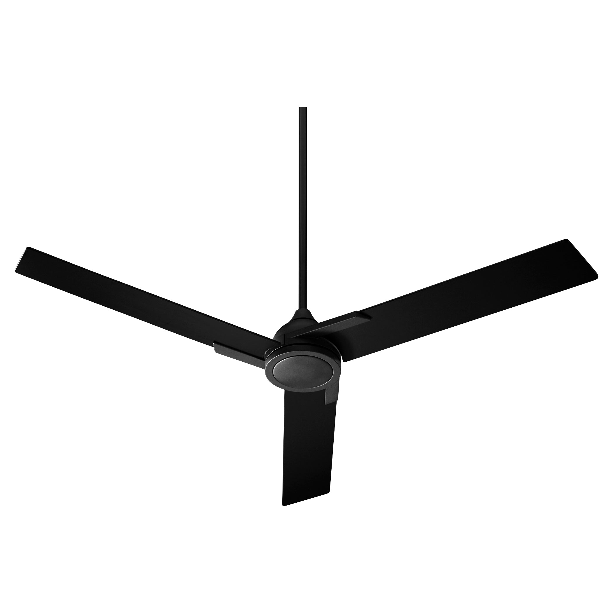 52 Inch Black Oxygen Coda 3 103 15 Ceiling Fan with LED Light Kit - Modern Indoor/Outdoor Cooling Solution for Living Room, Bedroom, Patio & Covered Porch