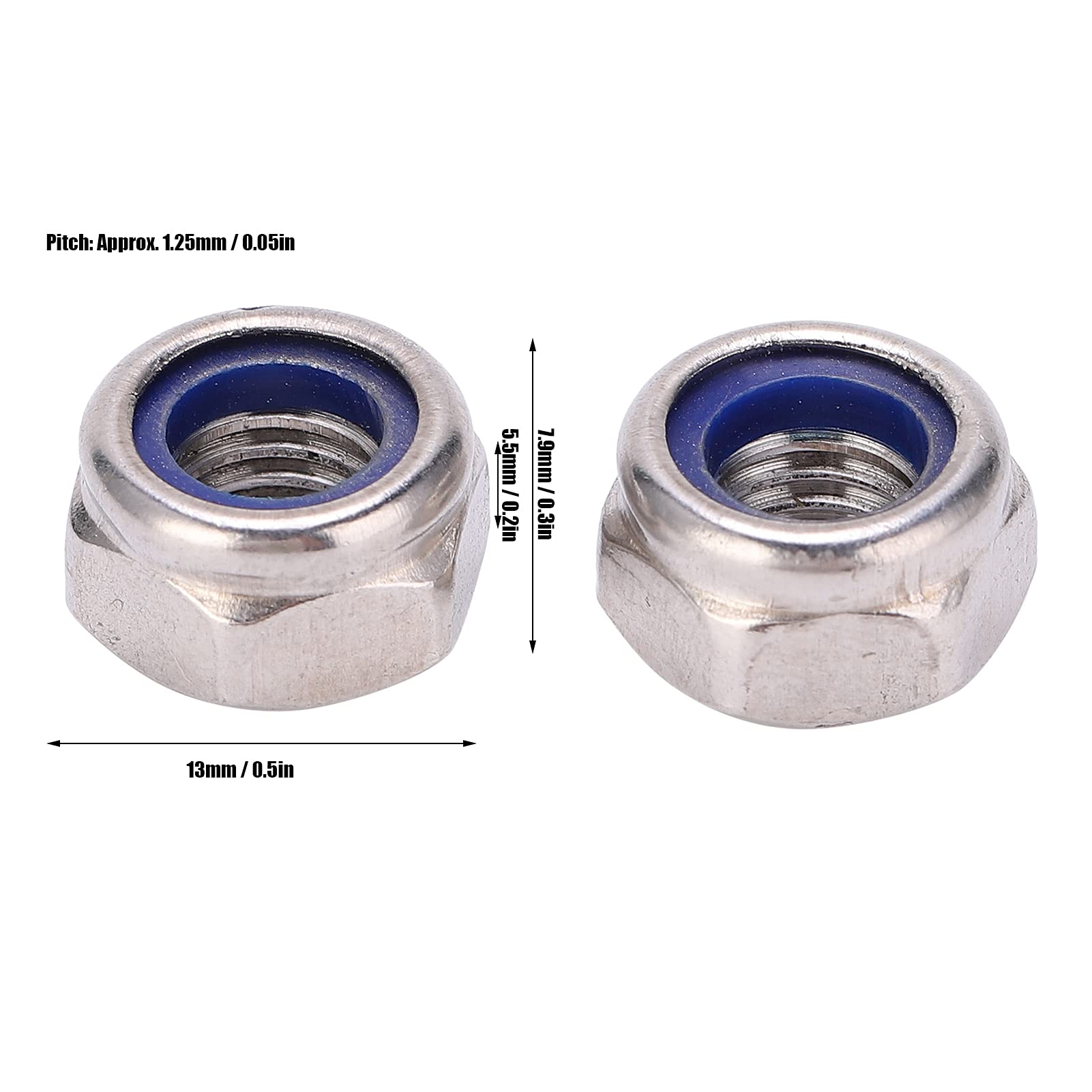High-Quality M8 Lock Nuts - Premium Hardware Tools for Engineers & Factories | Durable Fasteners for Machinery, Automotive & Industrial Applications