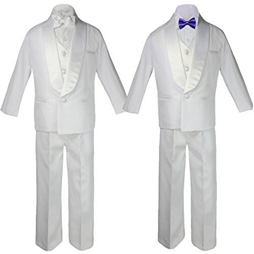5 Pieces Suit Set + Extra Satin Color Bow Tie