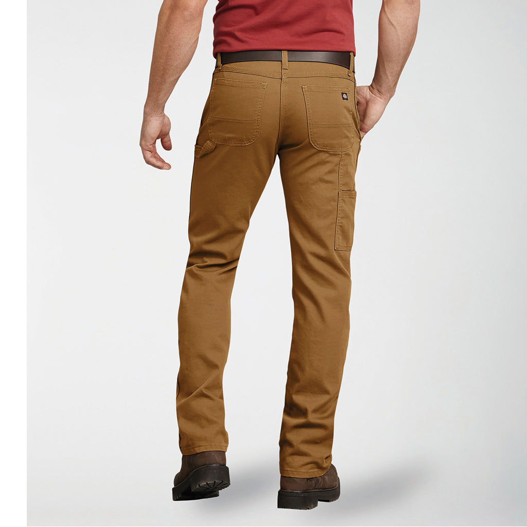 Dickies Men's Duck Carpenter Work Pants - Durable & Comfortable for Construction, Carpentry & Outdoor Work