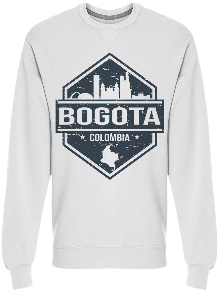 Bogota Colombia Travel Sweatshirt for Men - Comfortable Cotton Pullover Hoodie for Vacation, City Exploration & Casual Wear