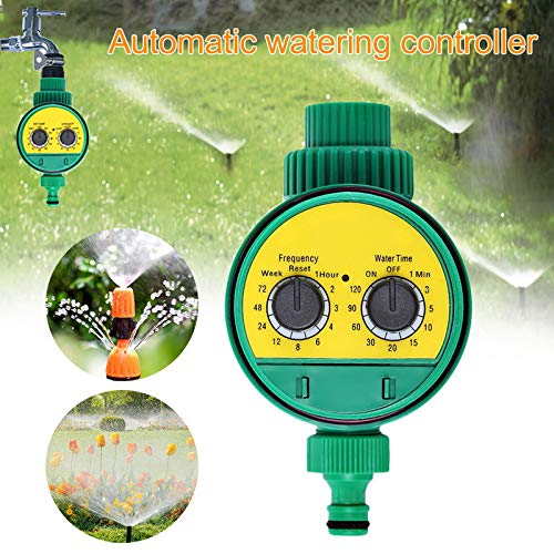 Automatic Water Timer for Garden - Smart Electric Irrigation Controller with Timer for Flowers, Grass & Plants | Perfect for Home Garden, Greenhouse & Lawn Watering System
