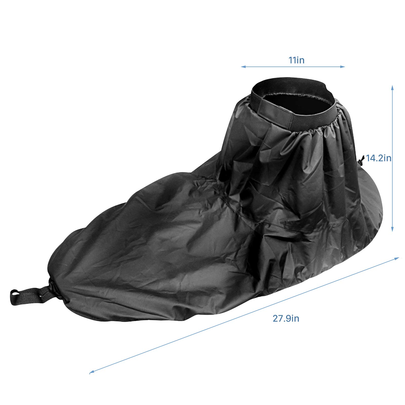 **Cocoarm Universal Adjustable Waterproof Kayak Spray Skirt - Nylon Kayaking Skirt for Canoeing & Whitewater Rafting - Perfect for Kayak Accessories & Water Sports Gear**    *(Use Case: Ideal for kayaking, canoeing, whitewater rafting, and outdoor water adventures to keep you dry and secure in rough conditions.)*