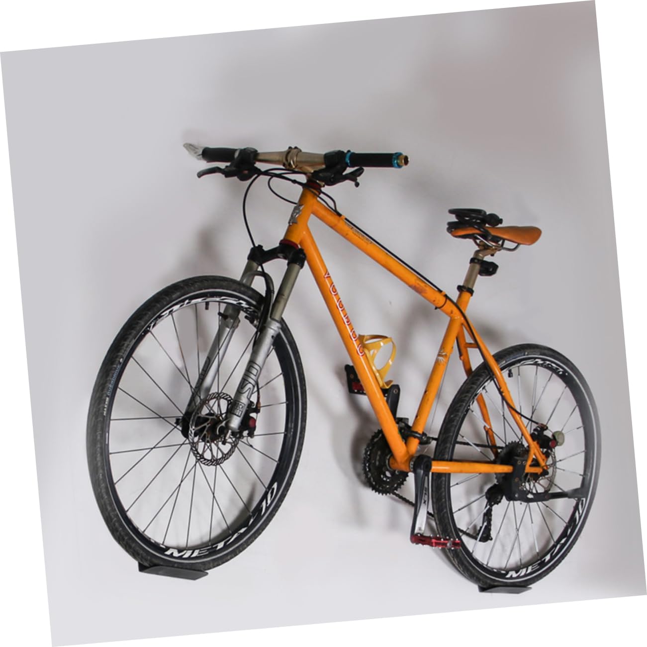 GAROZATION Garage Bike Wall Rack - Swivel Bike Hanger Mount for Road Bikes - Easy Installation, Durable & Stylish Storage Solution - Perfect for Home Garage, Basement or Apartment Cycling Organization