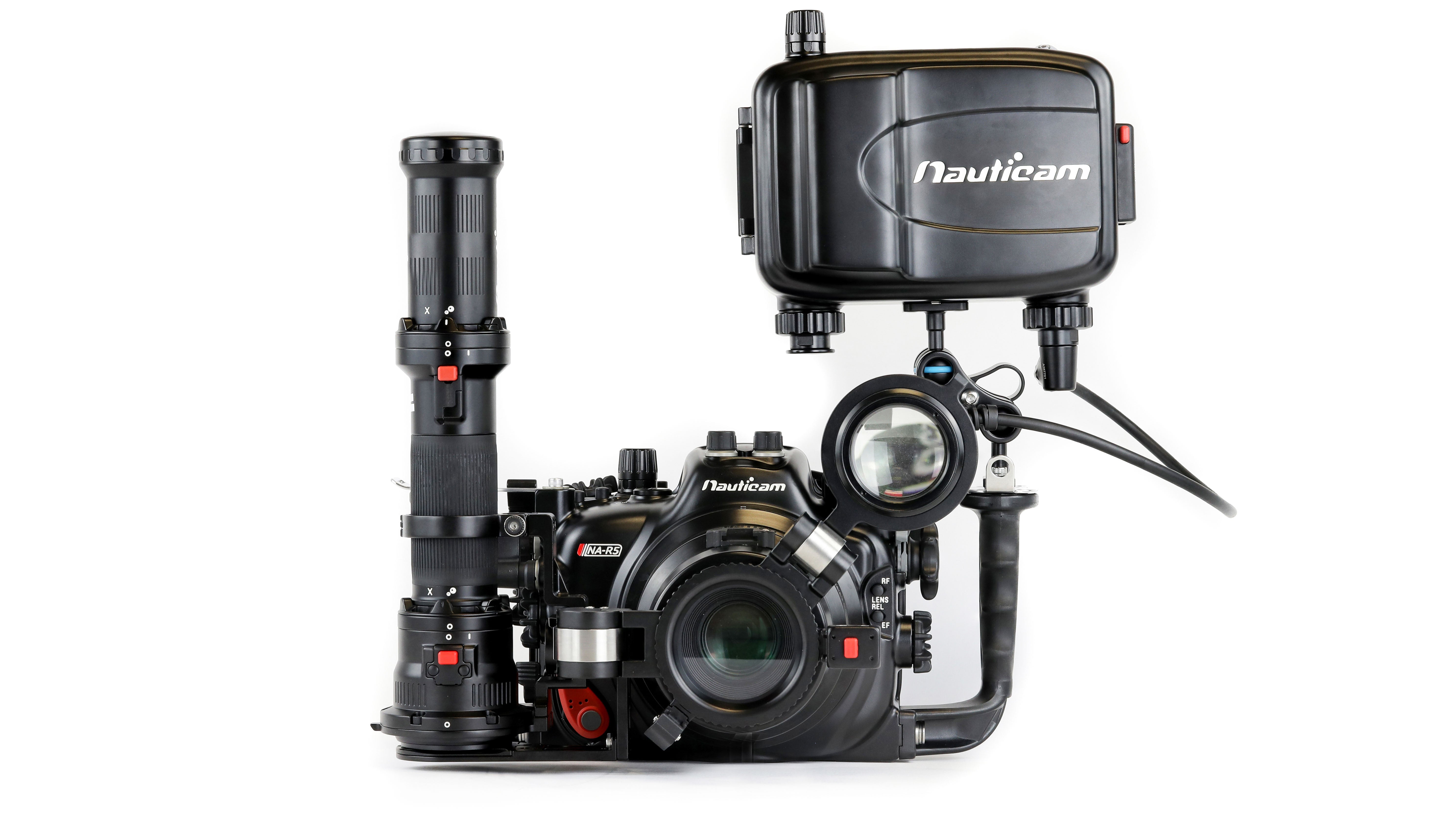 NA R5 Housing for Canon EOS R5 Camera - Waterproof Underwater Case for Scuba Diving, Surfing & Marine Photography