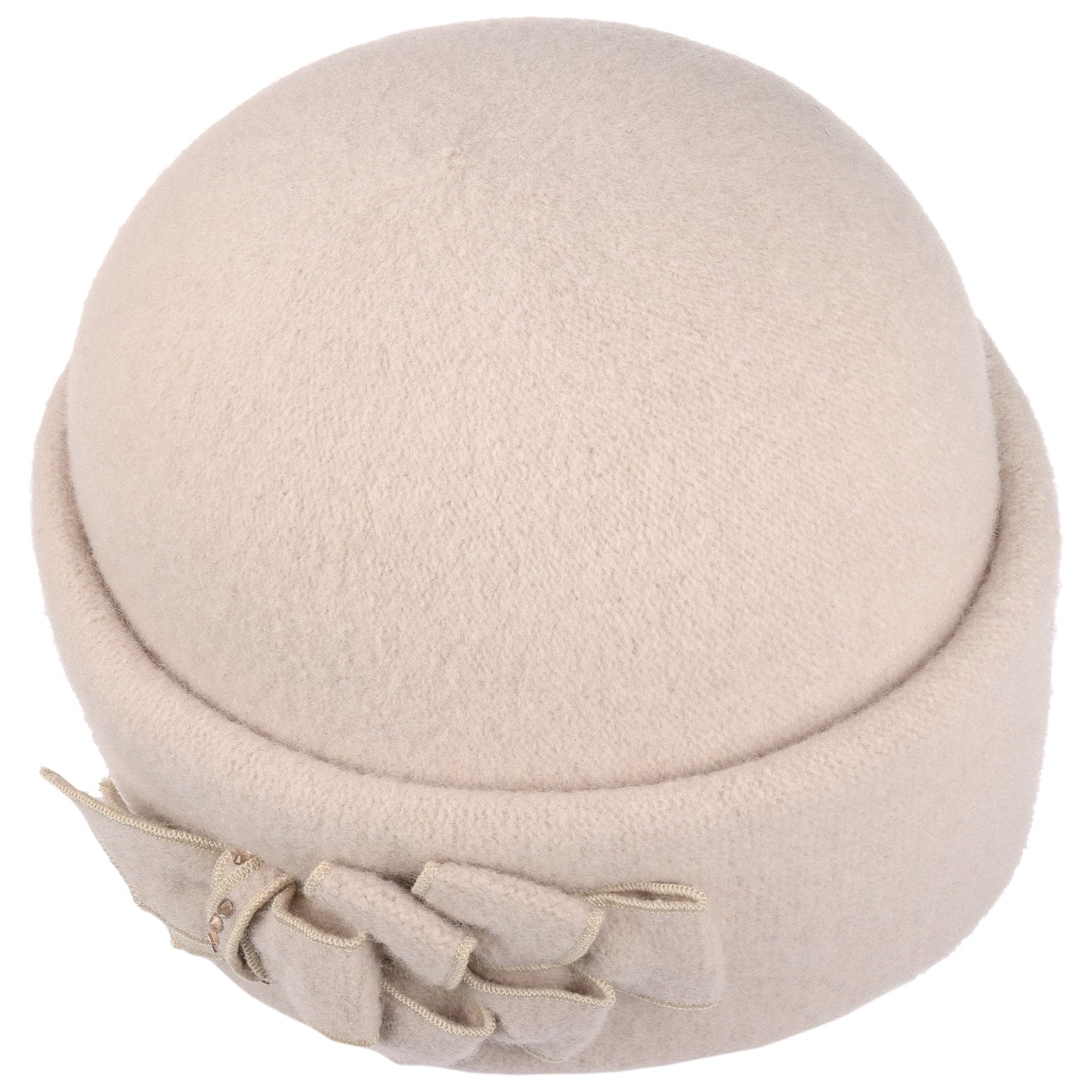 Lierys Elana Milled Wool Hat for Women - Soft Winter Beanie with Fleece Lining - Perfect for Cold Weather, Outdoor Activities & Casual Style