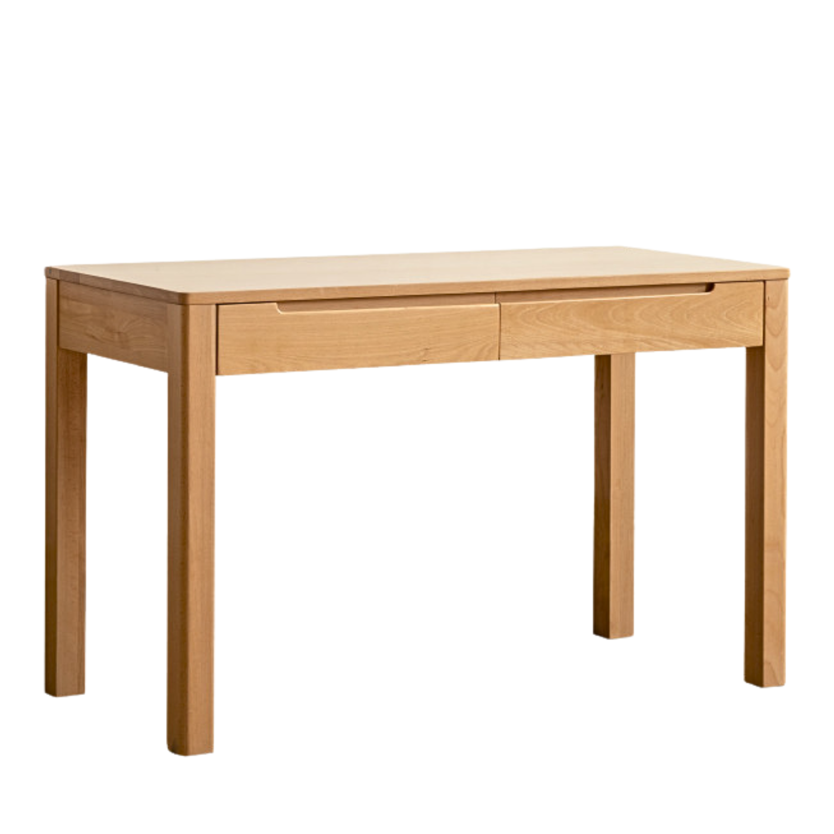 Premium Solid Wood Office Desk - Oak & Beech - Modern Home Office Furniture for Remote Work & Study