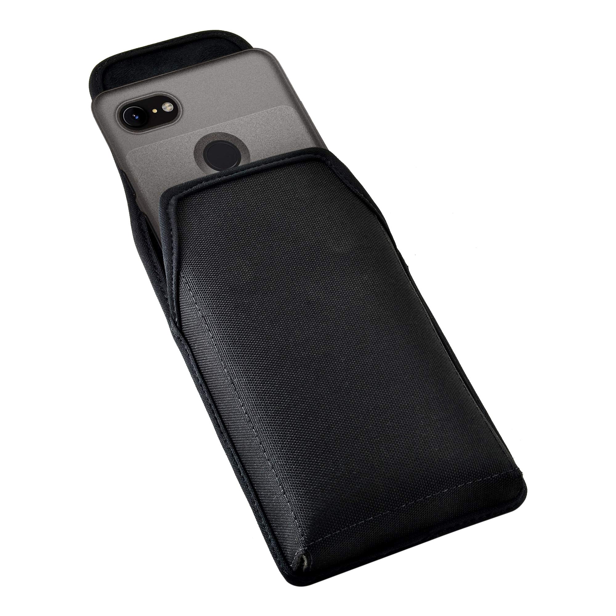 Google Pixel 3 Belt Clip Case - Heavy Duty Rotating Holster for Outdoor & Work