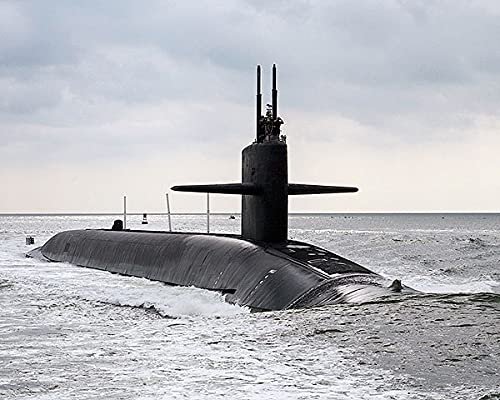 USS Maryland SSBN 738 Submarine Photo Print - Navy Decor & Gifts
