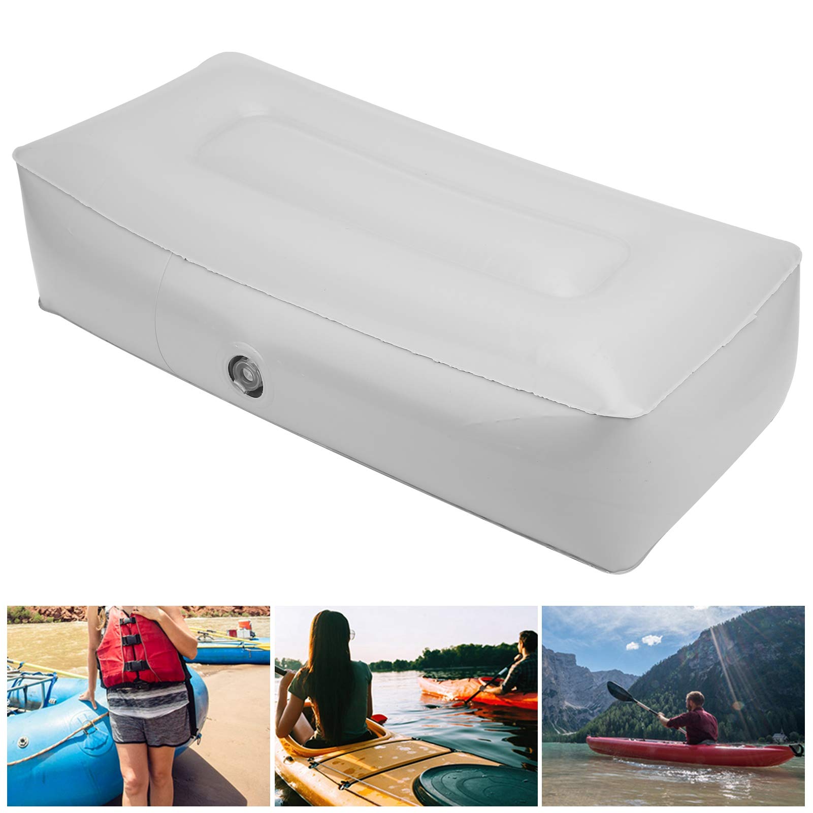 Waterproof Kayak Seat Cushion - Comfortable Inflatable Boat Cushion with Non-Slip & Abrasion-Resistant Design for Kayaking, Canoeing, Fishing | Perfect for Outdoor Water Sports & Marine Adventures