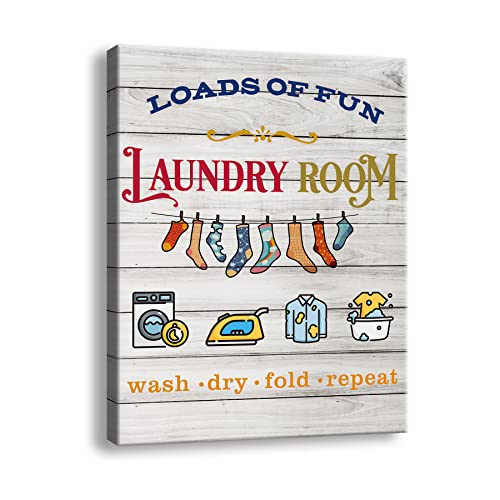 Vintage Laundry wall decor Room