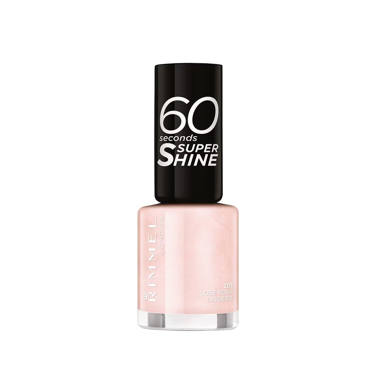 60 Seconds Fast-Drying Super Shine Nail Polish - Long Lasting High Gloss Finish for Salon Quality Manicures at Home | Perfect for Daily Wear, Special Occasions & Nail Art
