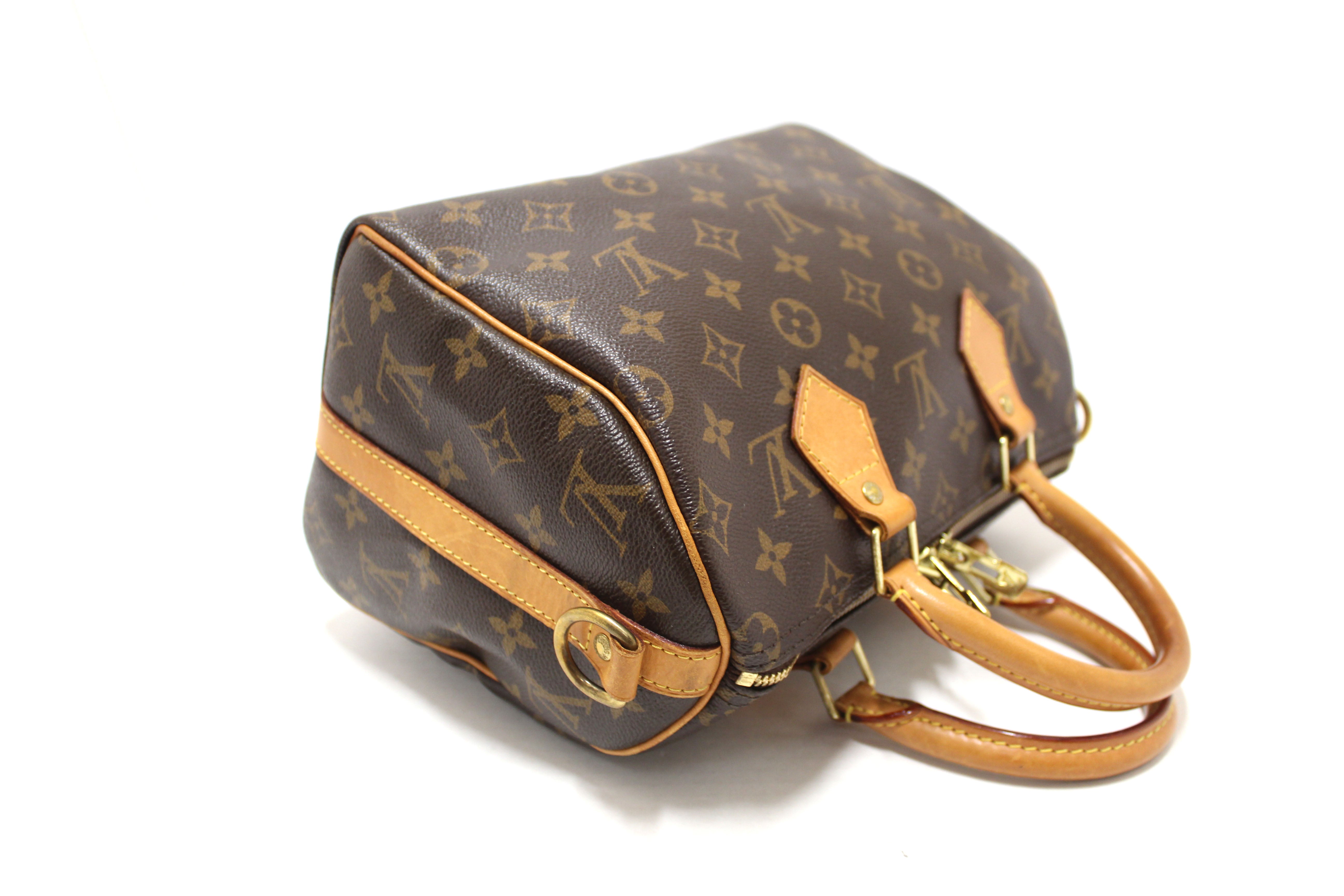 Authentic Louis Vuitton Speedy 25 Bandouliere Handbag - Monogram Canvas Crossbody Bag for Women | Perfect for Work, Travel & Everyday Luxury Accessory