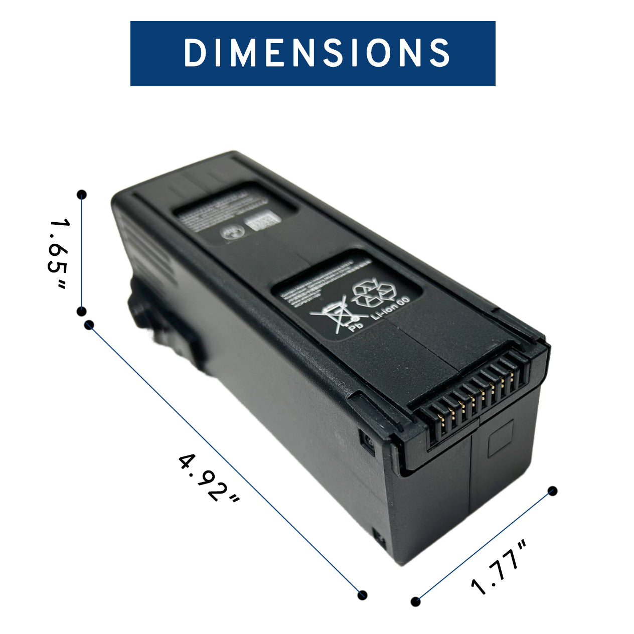 DJI Mavic 3 Pro Battery 15.4V 5000mAh - Compatible with Mavic 3 Pro, Pro Cine, Classic, Mavic 3, Mavic 3 Cine & Enterprise - Perfect for Aerial Photography, Videography & Long Flight Time