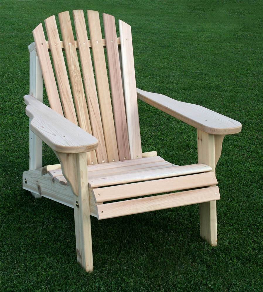 Premium Cedar Wood Adirondack Chair - Handcrafted Outdoor Furniture for Patio, Garden & Backyard Relaxation | Durable & Weather-Resistant American Forest Design